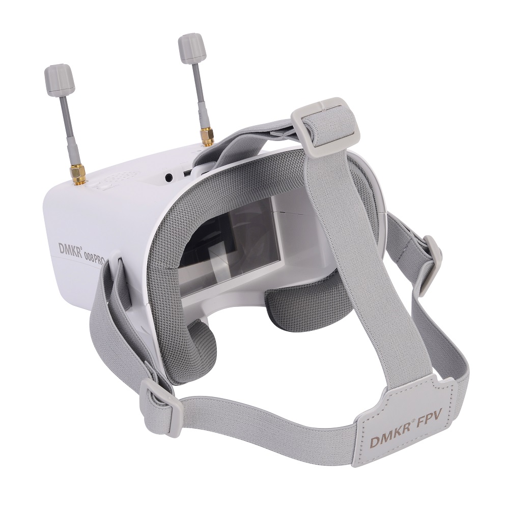 Fpv Drone Goggles - Óculos FPV 008D PRO Branco com