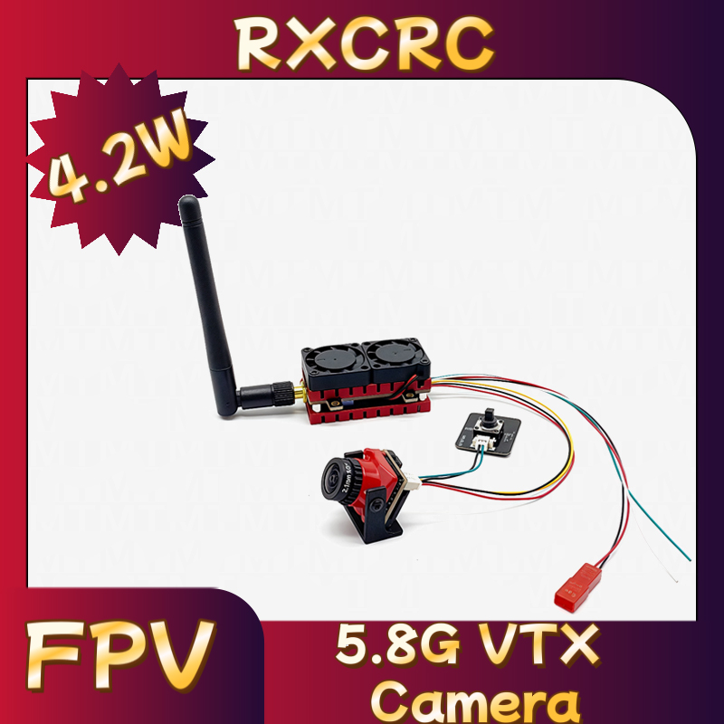 Fpv Drone Camera - Rxcrc 5.8g 48ch 4.2w transmissor vtx