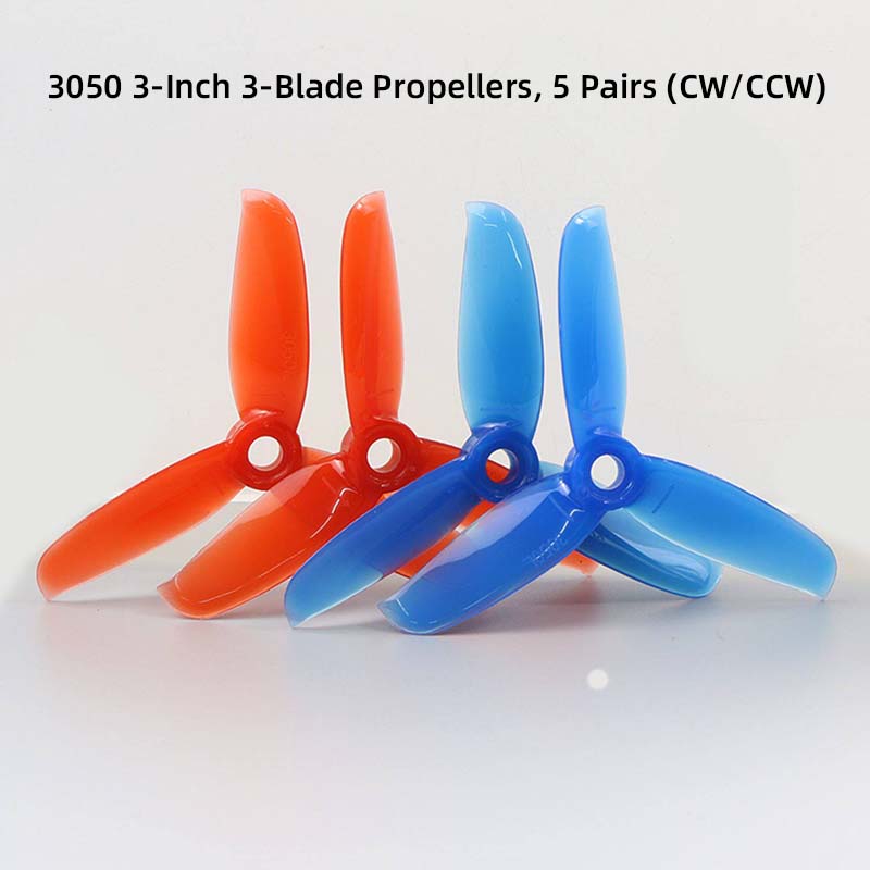 Fpv Drone Propeller - Hélices de 3 Polegadas 3050, 5CW