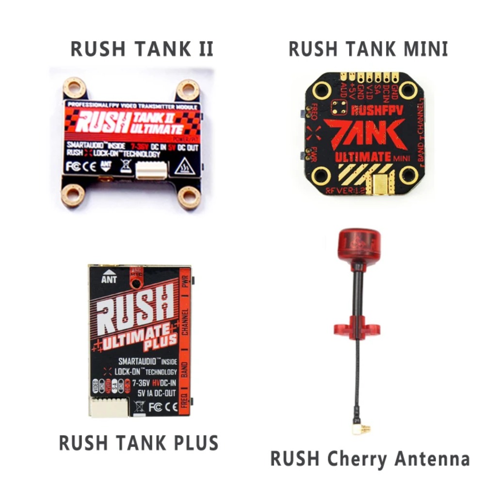 Fpv Drone Antenna - Transmissor de Vídeo RUSH TANK Ultimate