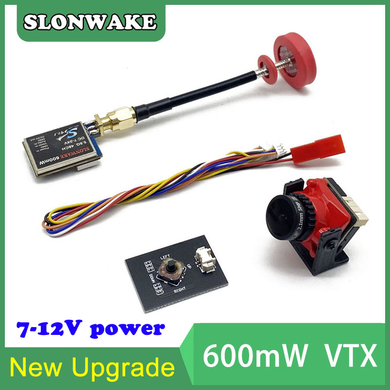 5.8g 48ch 600mw ajustável VTX- - Fpv Drone Camera avaliação e preço