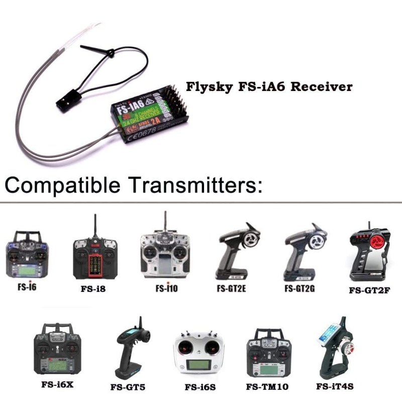 Flysky FS-IA6 Receptor 6CH Ant - Fpv Drone Antenna avaliação e preço