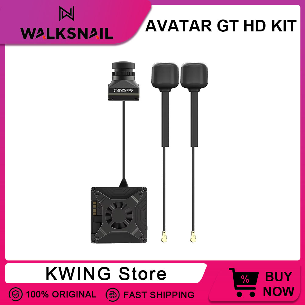 Walksnail Avatar GT HD KIT 2W  - Fpv Drone Kit avaliação e preço