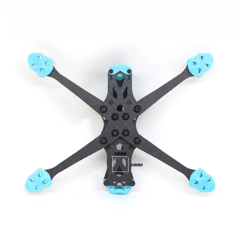 Quadro de drone de fibra de ca - Fpv Drone Motor avaliação e preço