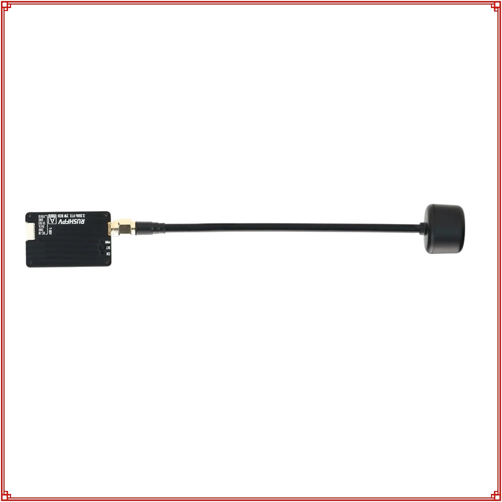Novo Transmissor RUSHFPV 3.3G  - Fpv Drone Antenna avaliação e preço