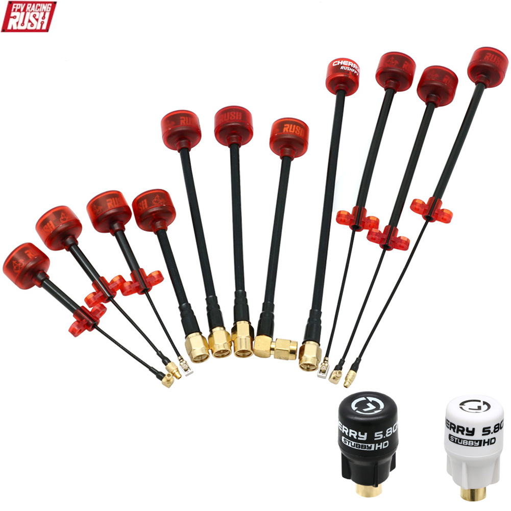 Rush cereja fpv 5.8g antena lh - Fpv Drone Esc avaliação e preço