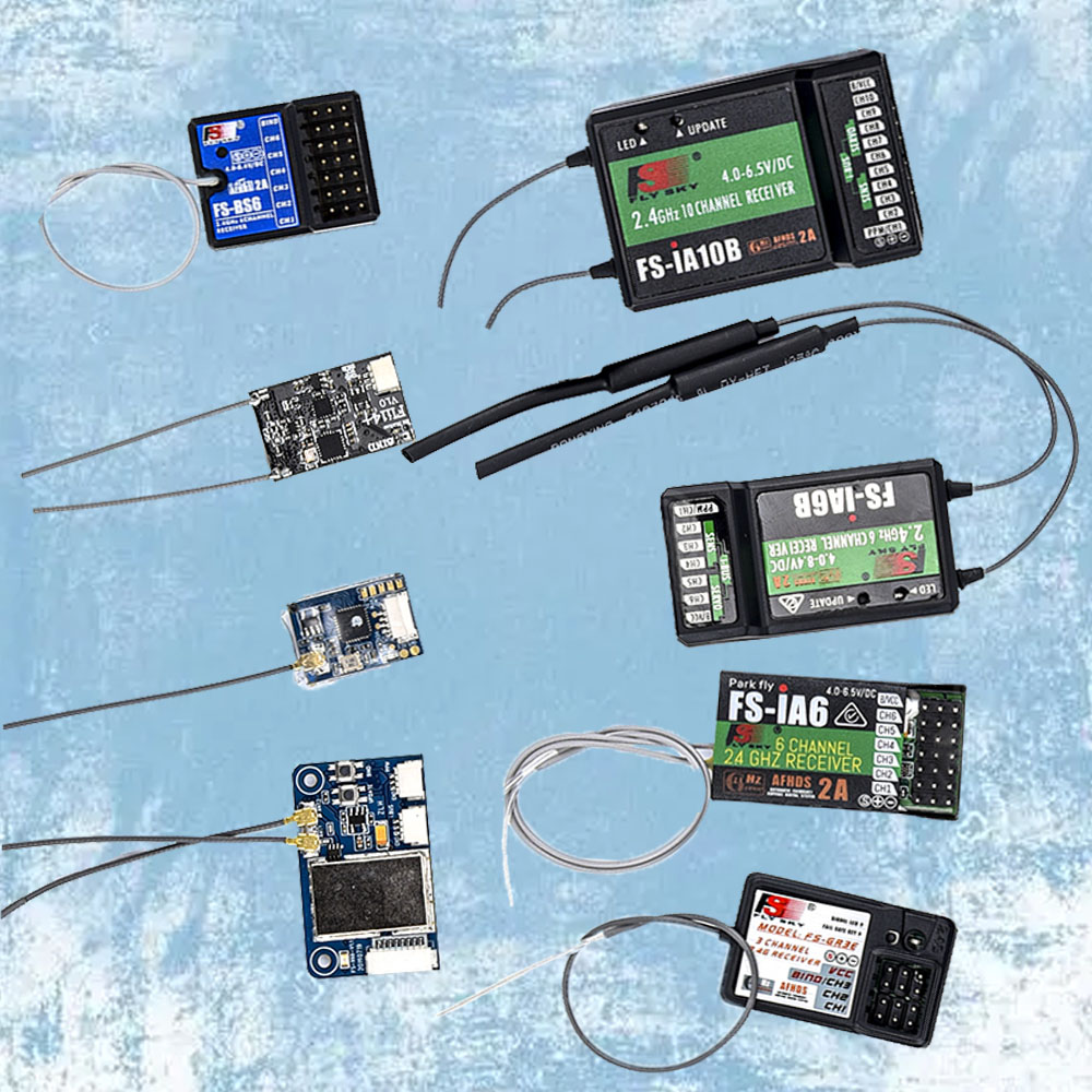Flysky RC Receiver FS-IA6 IA6B - Fpv Drone Receiver avaliação e preço