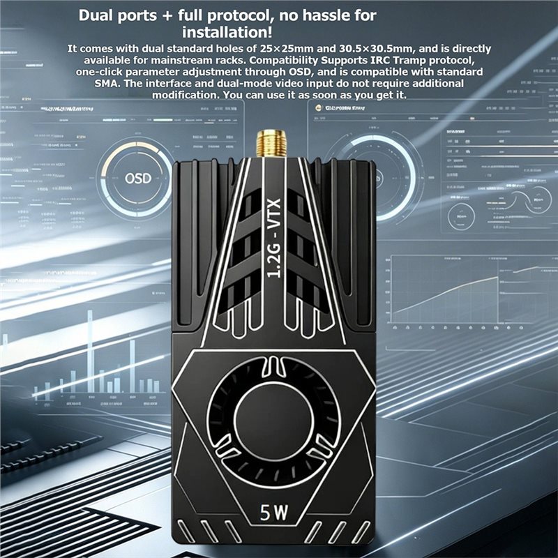 Transmissor de Vídeo VTX para  - Fpv Drone Antenna avaliação e preço