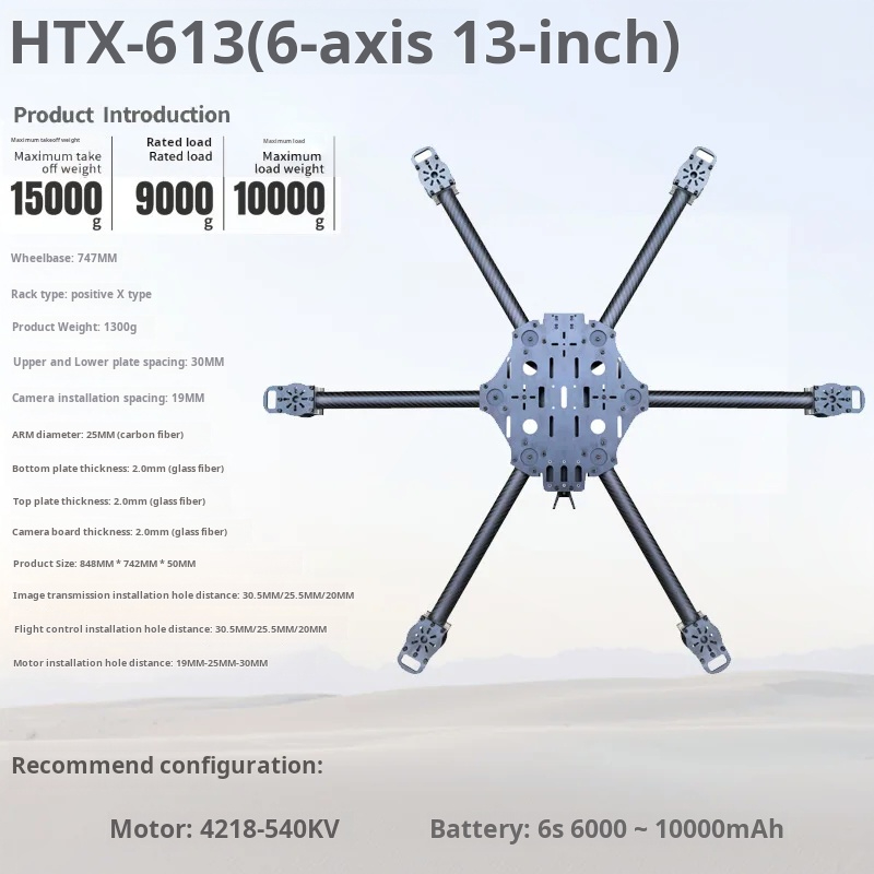 Máquina transversal de seis ei - Fpv Drone Propeller avaliação e preço
