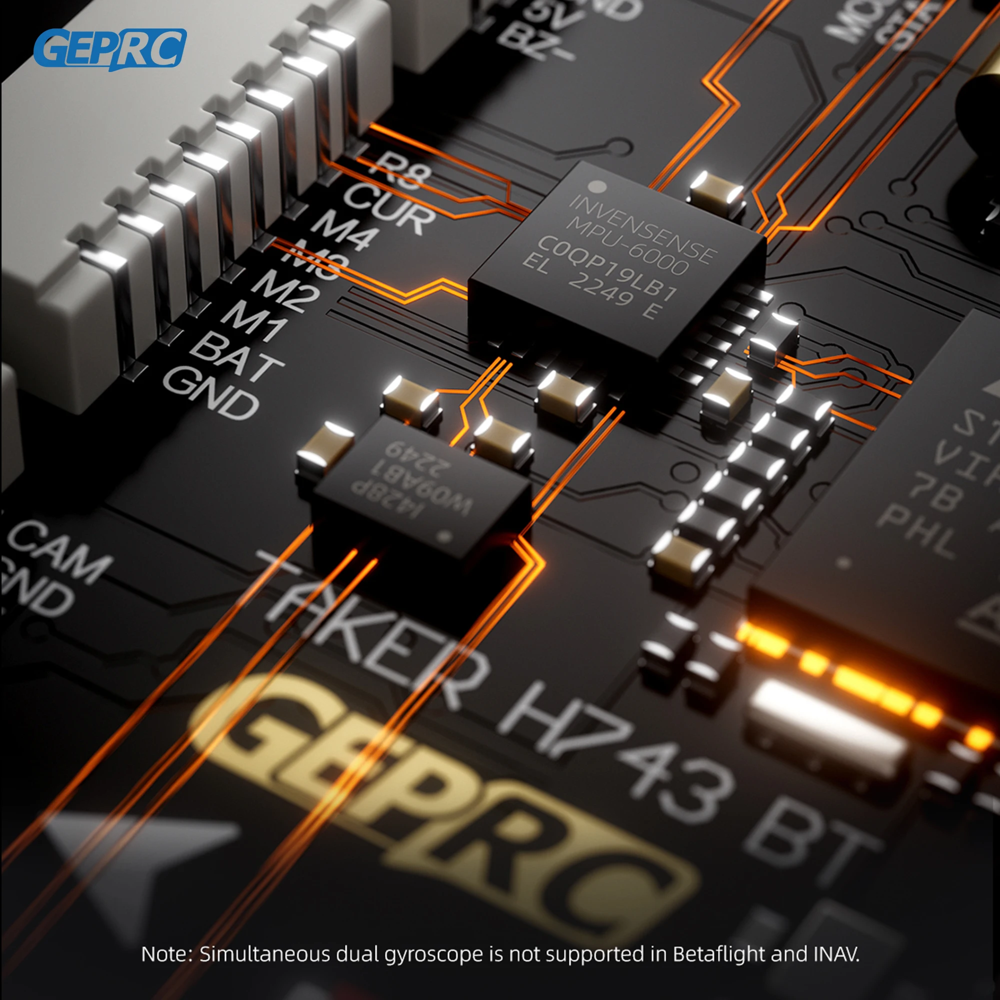 Geprc taker h743 bt 32bit 65a  - Fpv Drone Esc avaliação e preço