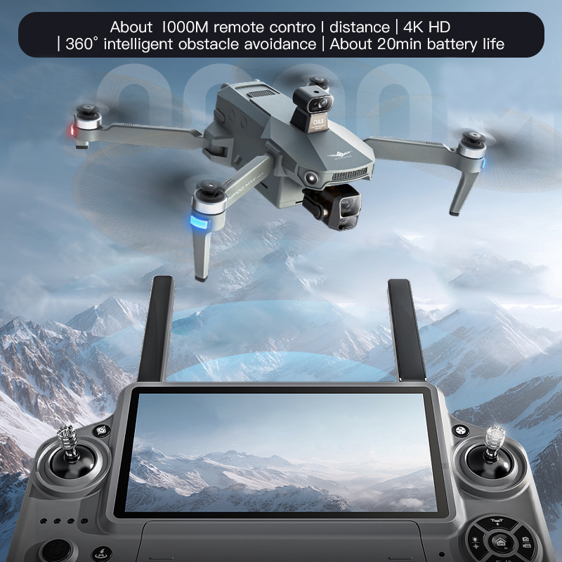 Kf100 max gps drone 4k câmera  - Fpv Drone Charger avaliação e preço