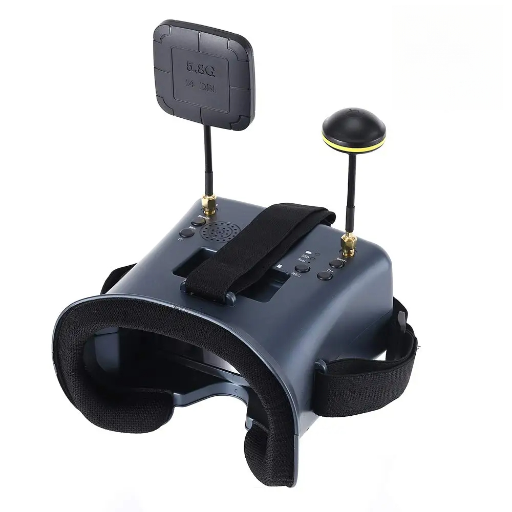 5.8g 40ch 4.3 Polegada 800*480 - Fpv Drone Goggles avaliação e preço