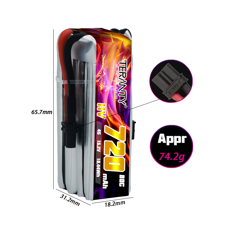 Bateria Lipo HV TERANTY 720mAh - Fpv Drone Kit avaliação e preço