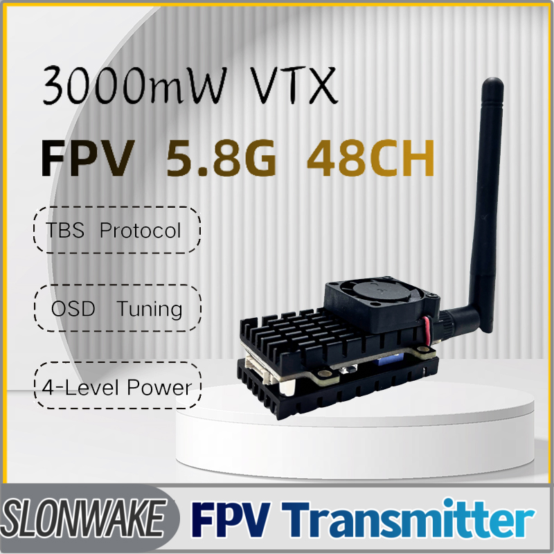 SLONWAKE 5.8G 3000mW Simulação - Fpv Drone Frame avaliação e preço
