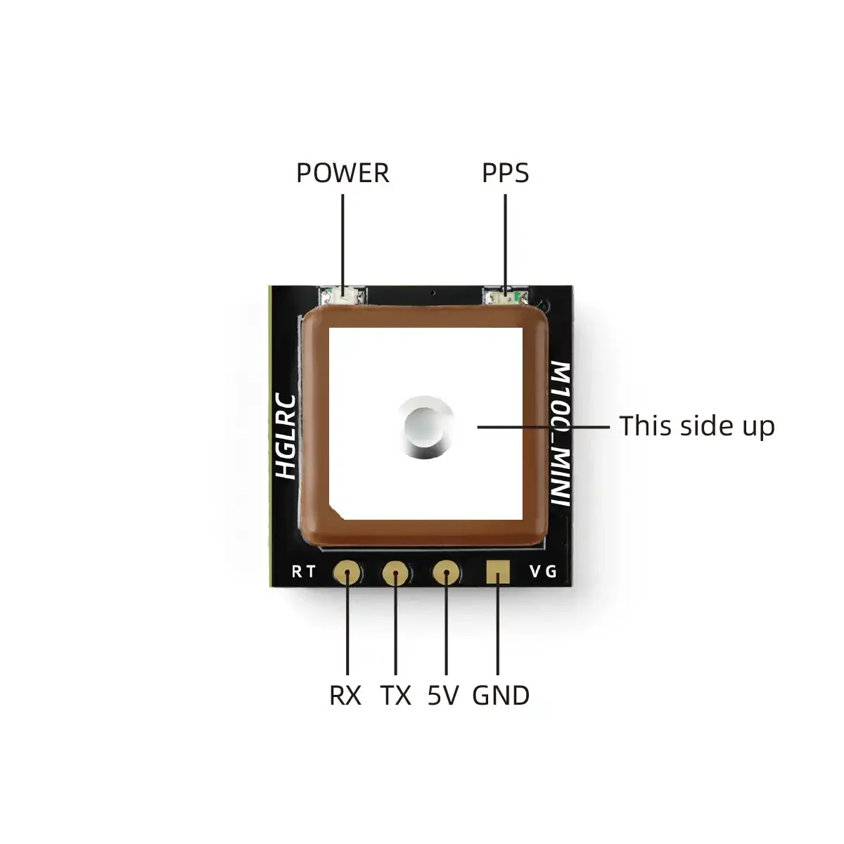 Módulo GPS Mini HGLRC M100 Chi - Fpv Drone Kit avaliação e preço